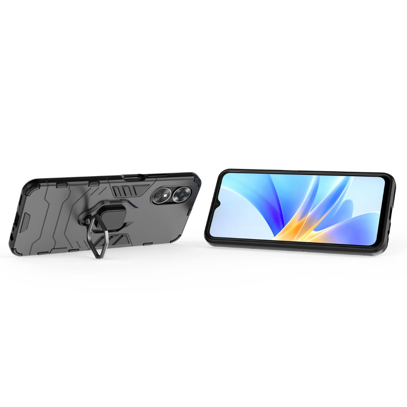 Load image into Gallery viewer, OPPO A17 / A17K - Heavy Duty Armor Case With Ring Holder Stand - Polar Tech Australia
