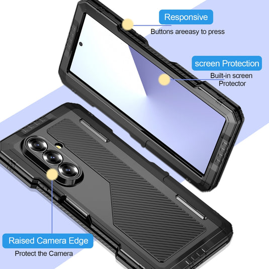 Samsung Galaxy Z Fold7 5G - Drop Proof Dustproof Metal Phone Case