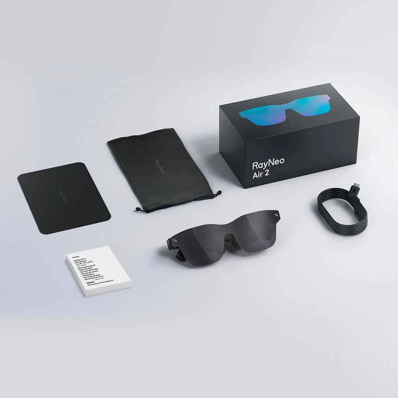 Load image into Gallery viewer, [FFalcon RayNeo AR Glass Air 2 + HDMI Adapter] Sony PlayStation PS5 Portable Pocket 201&quot; 120Hz AR VR XR Smart Glass Wearable Monitor - Polar Tech Australia
