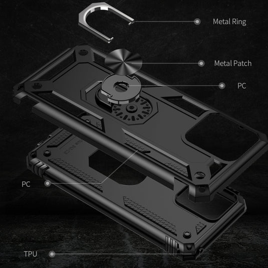 Motorola Moto Edge 20 Lite - Shockproof Heavy Duty Hard Bumper Rugged Mobile Phone Case