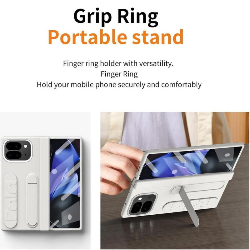 Chargez l&#39;image dans la visionneuse de la galerie, Google Pixel 9 Pro Fold - Skin feel Holder Shockproof Phone Case - Polar Tech Australia
