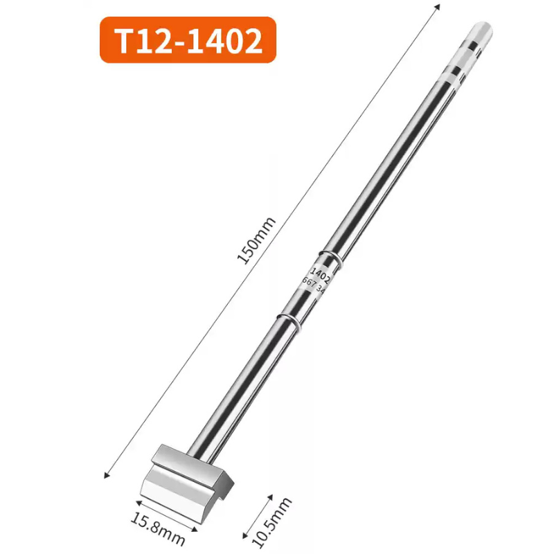 Cargue la imagen en el visor de la galería, [LXZ924105] T12 Spade-Shaped Soldering Iron Tip with Integrated Heating Core - Polar Tech Australia
