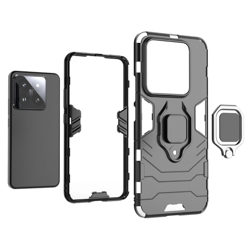 Load image into Gallery viewer, Xiaomi Mi 14 Ultra - Heavy Duty Armor Case With Ring Holder Stand - Polar Tech Australia

