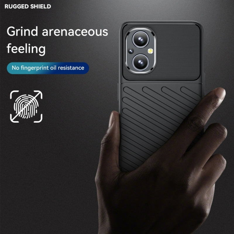 Cargue la imagen en el visor de la galería, OnePlus Nord N10 5G - Thunder Series Twill Texture Thickened Anti-fall Protection TPU Case - Polar Tech Australia
