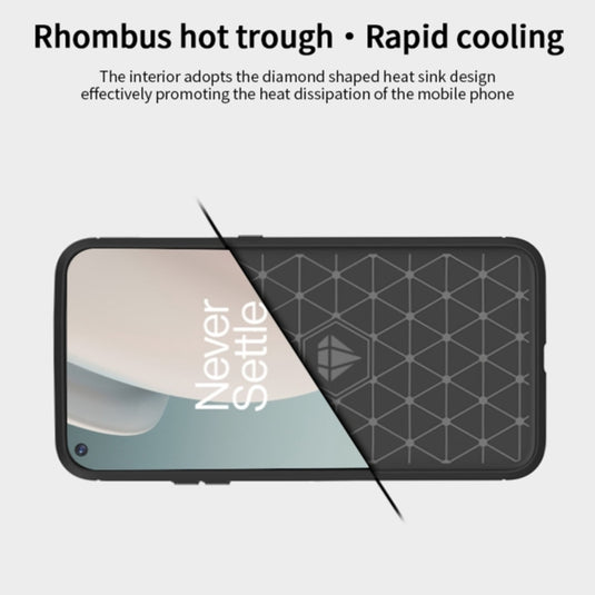 OnePlus Nord N100 - Heavy Duty Rugged Anti Knock Back Cover - Polar Tech Australia