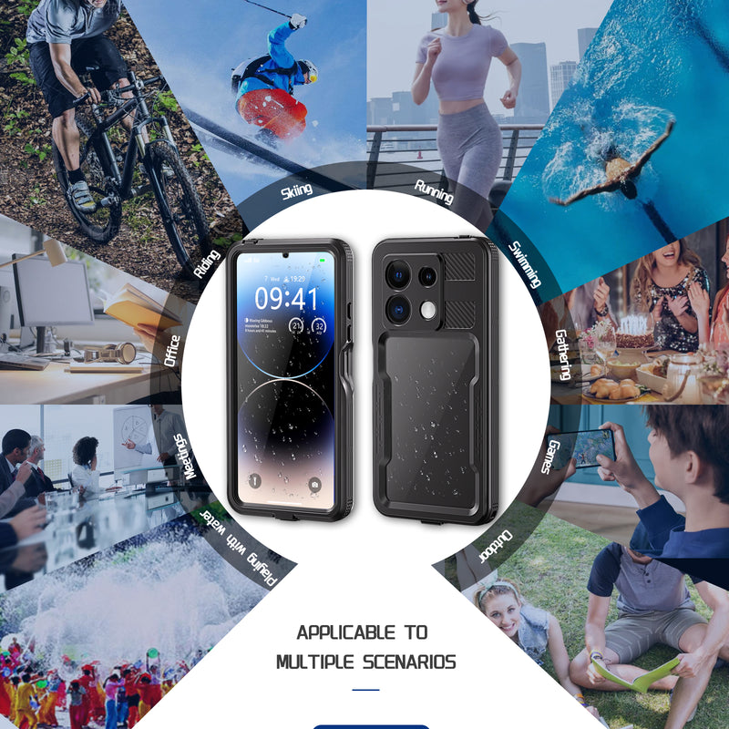 Cargue la imagen en el visor de la galería, Xiaomi Redmi Note 13 Pro 5G - Shellbox Full Covered Waterproof Heavy Duty Tough Armor Case - Polar Tech Australia
