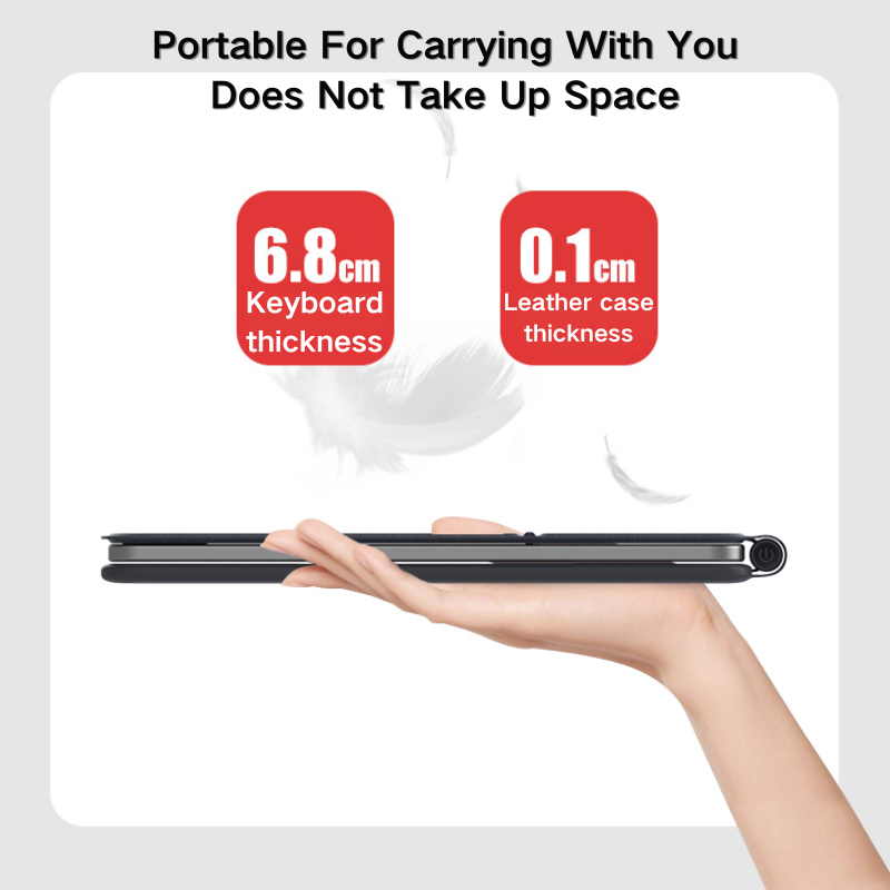 Cargue la imagen en el visor de la galería, Apple iPad Pro 11-inch 1st/2nd/3rd/4/5th Gen (2018/2020/2021/2022/2024) Smart Wireless Trackpad Keyboard Flip Case With Backlit - Polar Tech Australia
