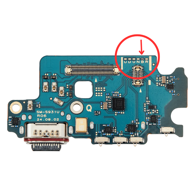 Cargue la imagen en el visor de la galería, Samsung Galaxy S25 5G (SM-S931) Charging Port &amp; Sim Reader &amp; Mic Sub Board - Polar Tech Australia
