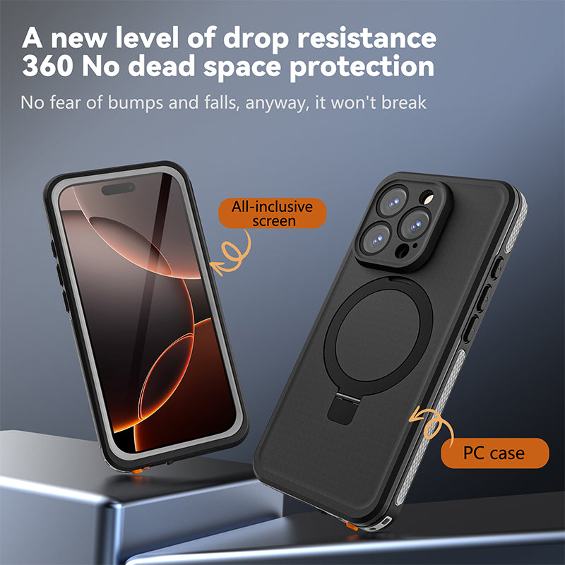 Cargue la imagen en el visor de la galería, [TB Series][Magsafe Compatible] Apple iPhone 16 / 16 Plus / 16 Pro / 16 Pro Max - Redpepper Full Covered Waterproof Heavy Duty Tough Armor Case - Polar Tech Australia
