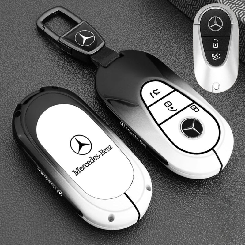 Load image into Gallery viewer, Mercedes Benz Stylish with Cool Shockproof Car Key Fob Protective Case Cover For Benz A, C, E, S, G-Class, GLA, GLB, GLC, GLE, GLS - Polar Tech Australia
