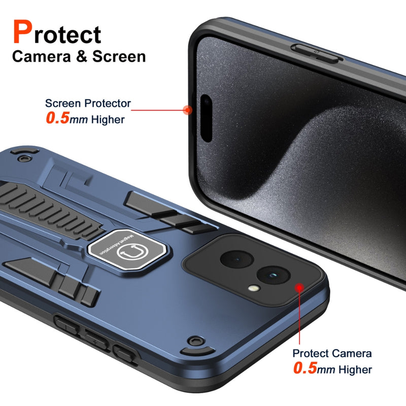 Load image into Gallery viewer, Motorola Moto G84 - TPU + PC Full Body Shockproof Phone Case with a Hidden Kickstand - Polar Tech Australia
