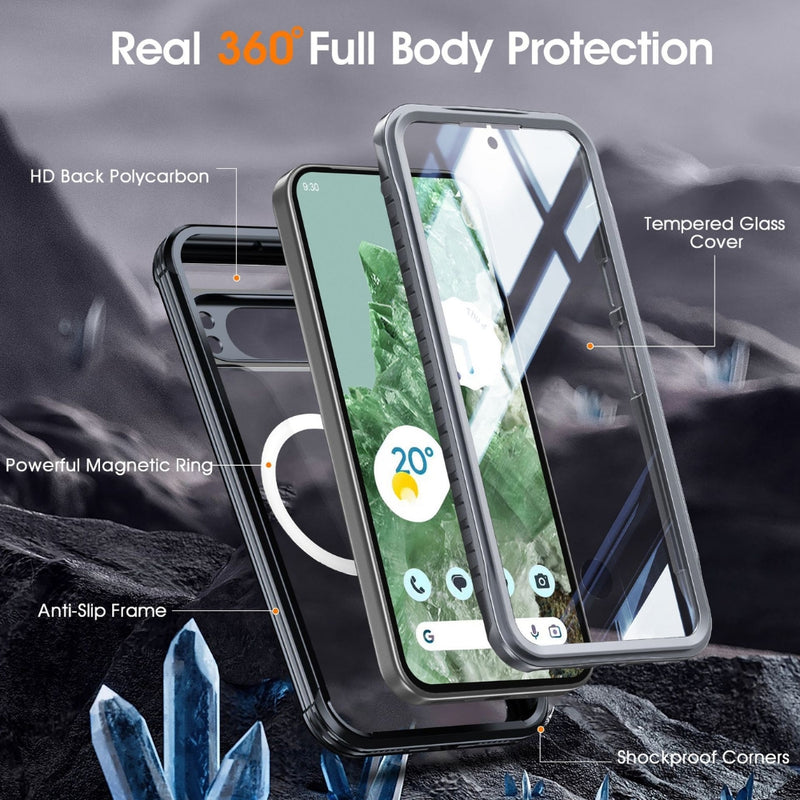 Load image into Gallery viewer, Google Pixel 9 Pro XL - Tempered Glass MagSafe Phone Case - Polar Tech Australia
