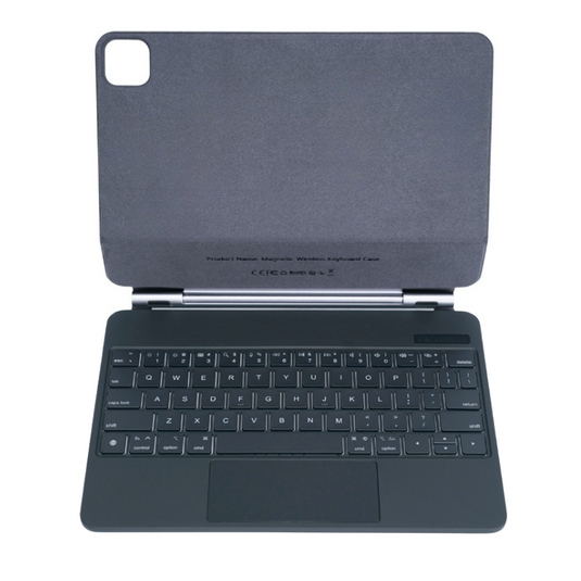 Magic Magnetic Floating Trackpad Wireless 7 Multi-Color Backlit Keyboard Case for Apple iPad Pro 13-inch M4 (2024)