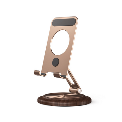 Boneruy 360-Degree Rotating Phone and Tablet Stand - Foldable Aluminum Alloy Holder - Polar Tech Australia