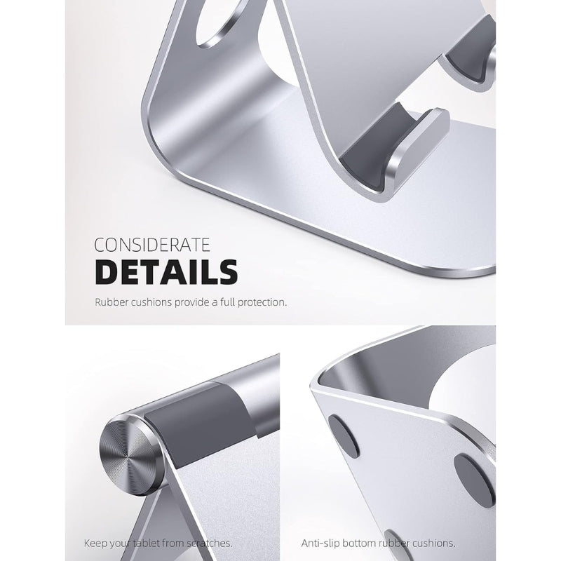 Cargue la imagen en el visor de la galería, Tablet Stand Adjustable, Lamicall Tablet Stand : Desktop Stand Holder Dock Compatible With APPLE iPad Samsung Galaxy Tab Microsoft Surface (4-13 inch)
