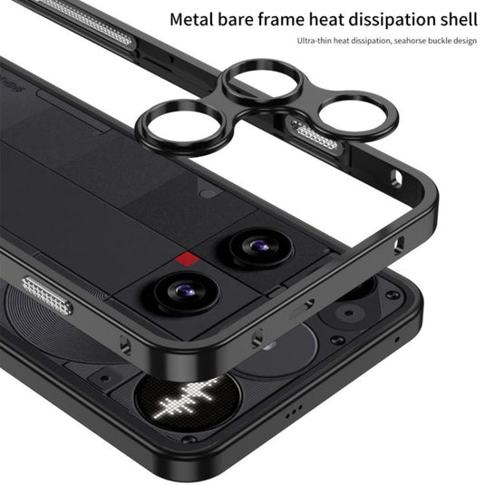 Nothing Phone (3) - Metal Frame Heat Dissipation Phone Case with Camera Guard Ring - Polar Tech Australia