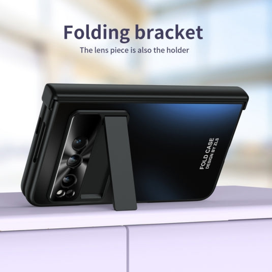 Google Pixel Fold - Integrated Electroplating Folding All-inclusive Phone Case - Polar Tech Australia