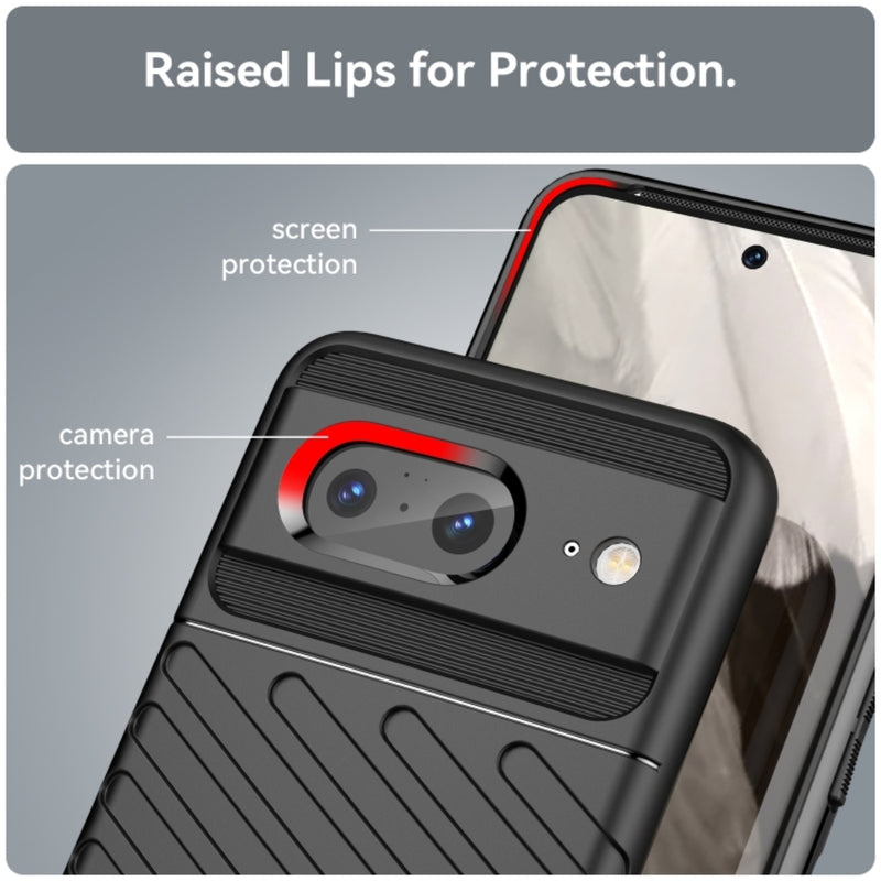 Load image into Gallery viewer, Google Pixel 8 - Thunder Series Twill Texture Thickened Anti-fall Protection TPU Case - Polar Tech Australia
