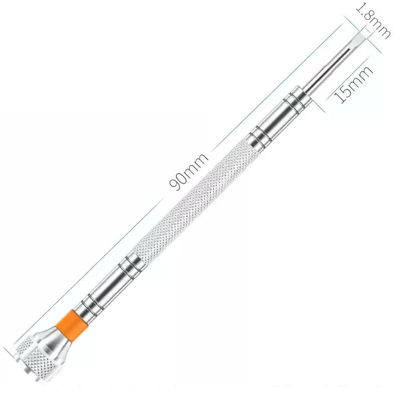 Cargue la imagen en el visor de la galería, Watch Repair Tool - Precision Mini Screwdriver Set for Watches, Glasses, Phones, and Small Devices, Stainless Steel, Flathead Screwdrivers for Disassembly - Polar Tech Australia

