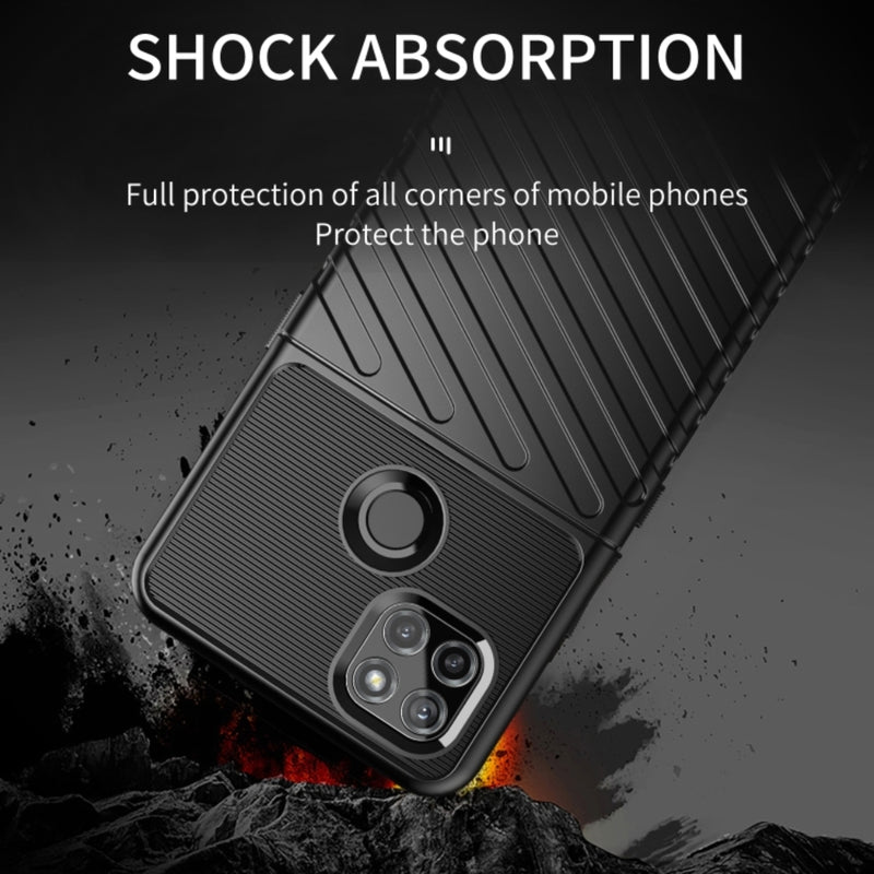 Chargez l&#39;image dans la visionneuse de la galerie, Motorola Moto G9 / G9 Play - Thunder Series Twill Texture Thickened Anti-fall Protection TPU Case - Polar Tech Australia
