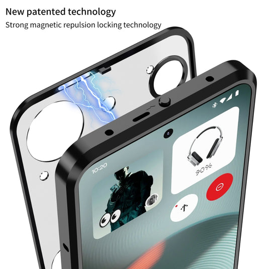 Nothing Phone (3) - Snap Buckle Metal Frame Frosted Phone Case - Polar Tech Australia