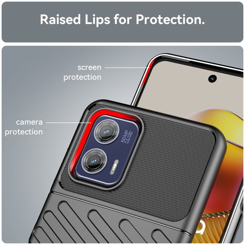 Cargue la imagen en el visor de la galería, Motorola Moto G60/G40 Fusion - Thunder Series Twill Texture Thickened Anti-fall Protection TPU Case - Polar Tech Australia
