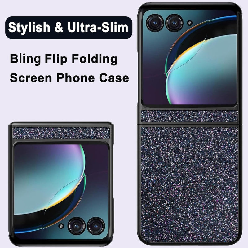 Cargue la imagen en el visor de la galería, Motorola Razr 40 Ultra - Glitter Sparkly Silicone Full Coverage Shockproof Phone Case - Polar Tech Australia
