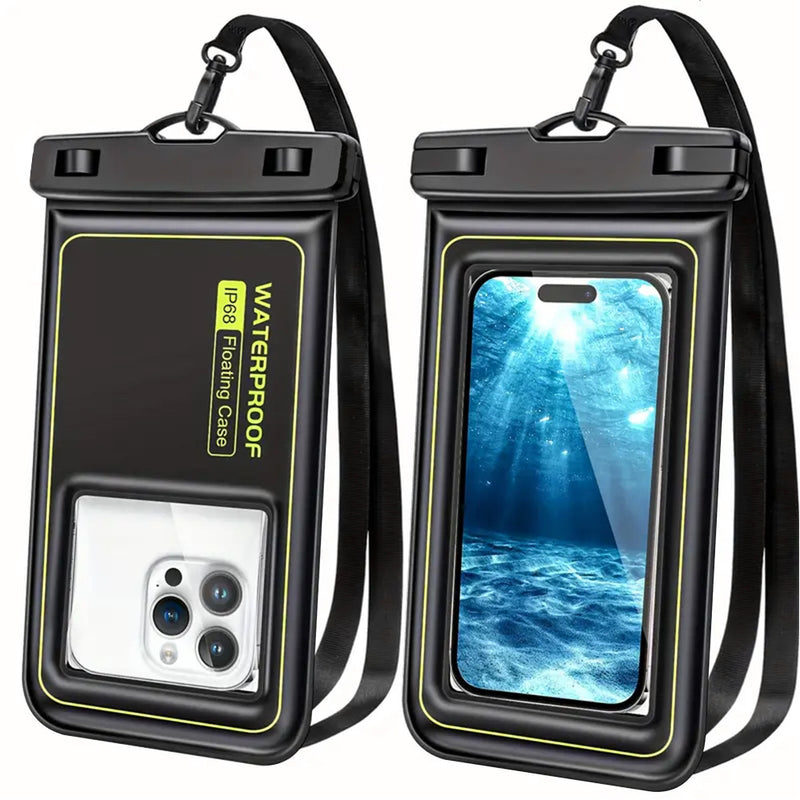 Cargue la imagen en el visor de la galería, [Waterproof Phone Pouch] iPhone 16/15/14/13/12 Pro Max Plus Samsung Galaxy S24/S23/S22/S21 Google Pixel Etc, Up to 6.9&#39;&#39; - IP68 Universal Floating Float Water Proof Cell Phone Dry Bag Phone Case Protector - Polar Tech Australia
