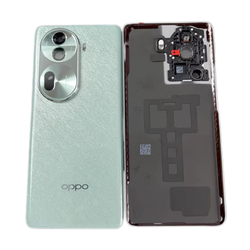 Cargue la imagen en el visor de la galería, [With Camera Lens] OPPO Reno11 (China) (PJH110) - Back Rear Glass Panel Battery Cover
