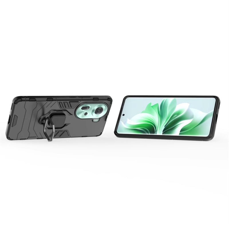 Load image into Gallery viewer, OPPO Reno11 5G (CPH2599) - Heavy Duty Armor Case With Ring Holder Stand - Polar Tech Australia
