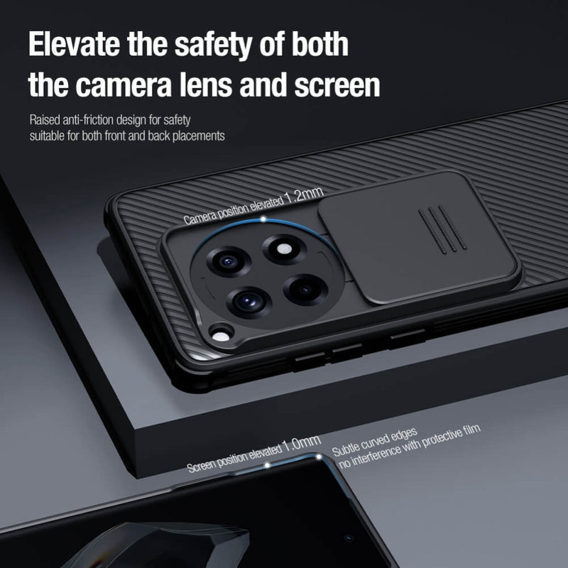 Cargue la imagen en el visor de la galería, OnePlus 12R - Nillkin Slide Cover Camera Lens Privacy Protection Case - Polar Tech Australia
