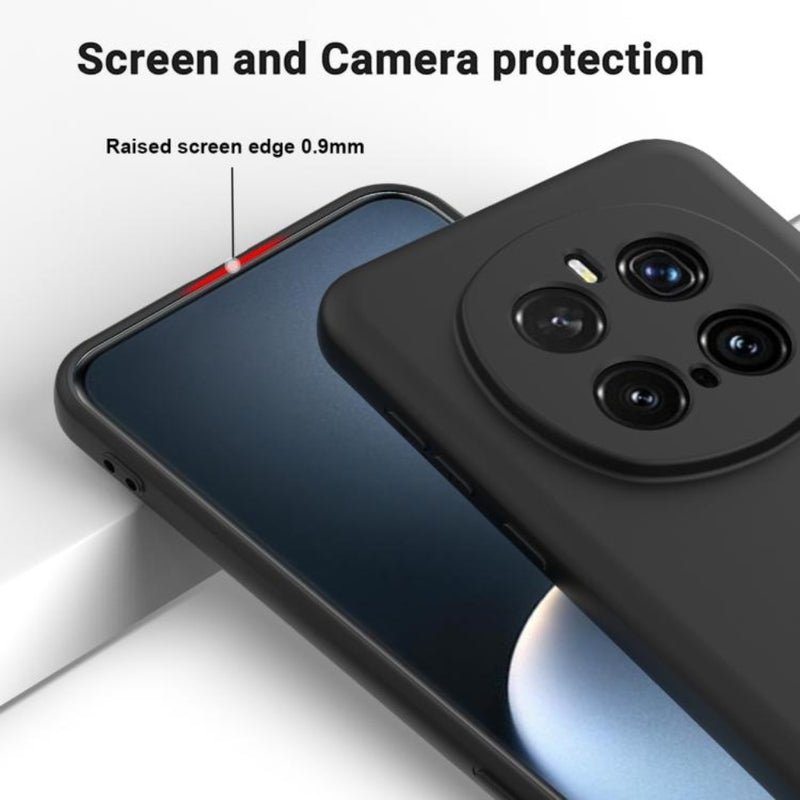 Load image into Gallery viewer, Honor Magic7 Pro (PTP-N49, PTP-AN10) - Solid Color Liquid Silicone Dropproof Full Coverage Phone Case
