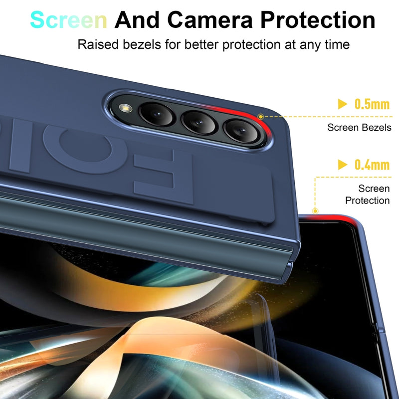Chargez l&#39;image dans la visionneuse de la galerie, Samsung Galaxy Z Fold 6 (SM-F956) - Silicone Wristband Holder Foldable Phone Case
