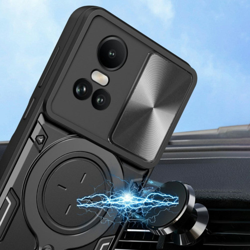 Load image into Gallery viewer, [Built-in Stand][With Slide Lens Cover] OPPO Reno10 Pro+ 5G  (PHU110, CPH2521) - Anti-Drop Protective Shell Case - Polar Tech Australia
