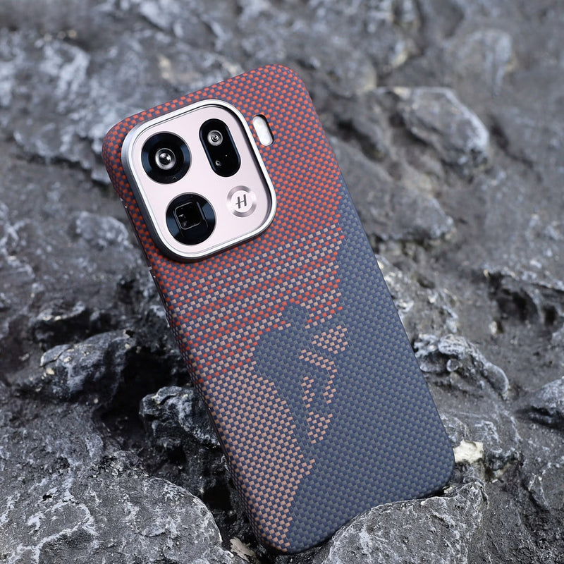 Cargue la imagen en el visor de la galería, OPPO Find X9 Pro - MagSafe Carbon Fiber Texture Case
