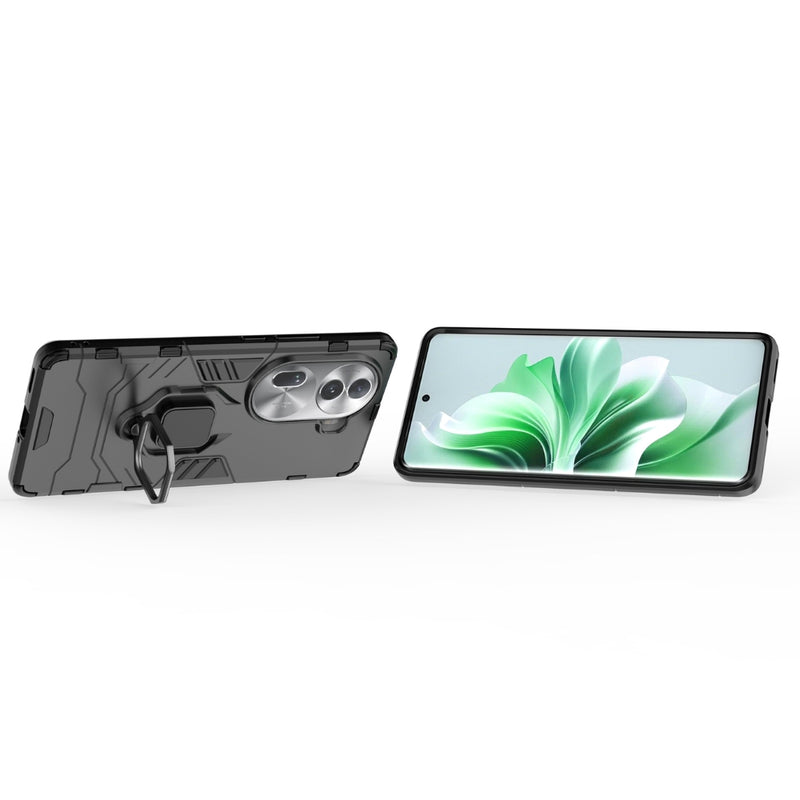 Load image into Gallery viewer, OPPO Reno11 Pro 5G (CPH2607) - Heavy Duty Armor Case With Ring Holder Stand - Polar Tech Australia
