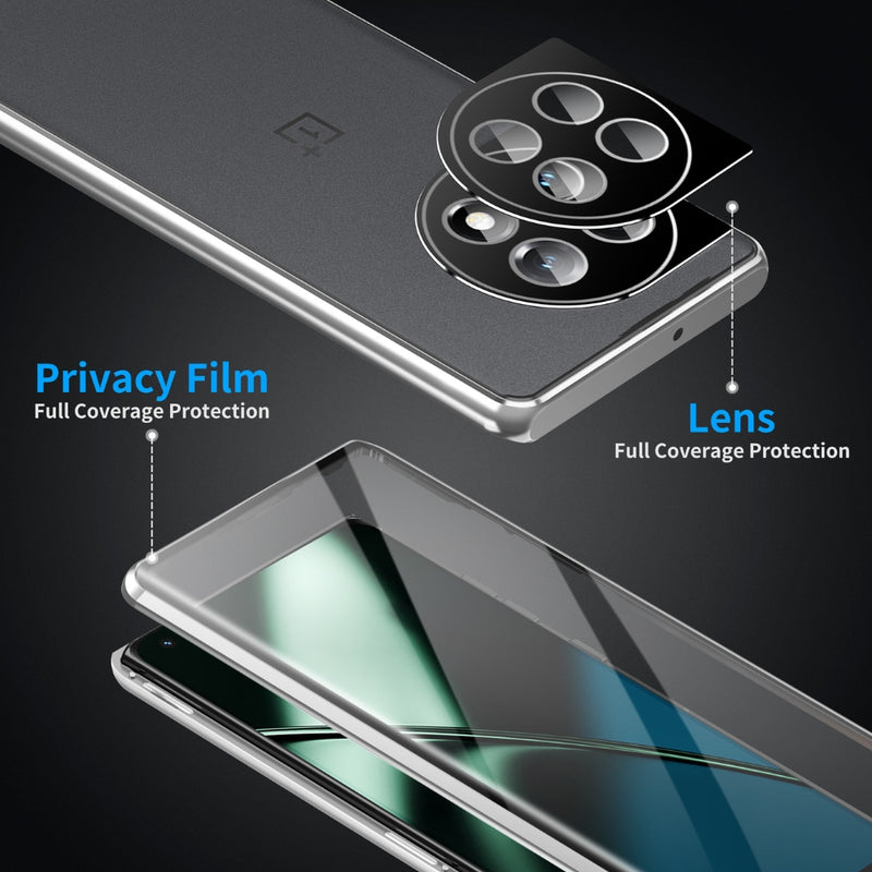 Chargez l&#39;image dans la visionneuse de la galerie, OnePlus 11 - Magnetic HD Tempered Glass Phone Case - Polar Tech Australia
