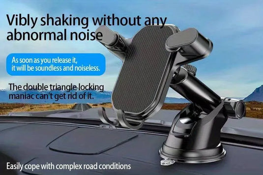 [RT-666] Universal Dashboard & Windscreen Mobile Phone Telescopic Gravity Auto-Lock Holder