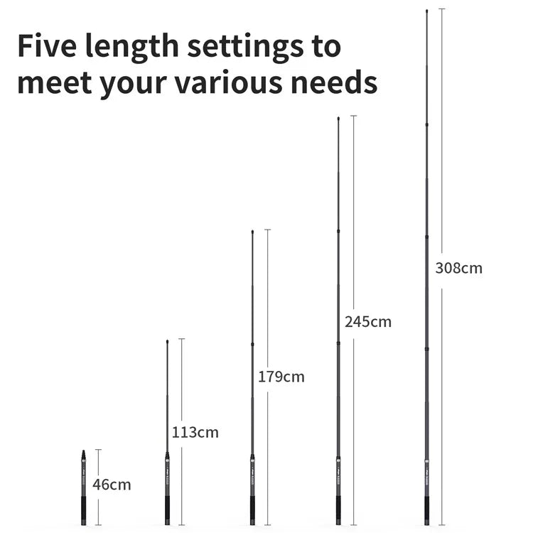 Load image into Gallery viewer, [3M Super Long] AMAGISN 3m Carbon Fiber Selfie Stick Sports Camera Extension Pole for Insta360 / DJI / GoPro - Polar Tech Australia
