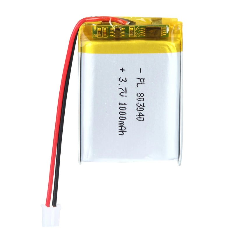 Load image into Gallery viewer, [PH2.0-JST Connector][803040] Universal 1000mAh 3.7V Rechargeable Li-Ion Lithium Polymer Battery - Polar Tech Australia
