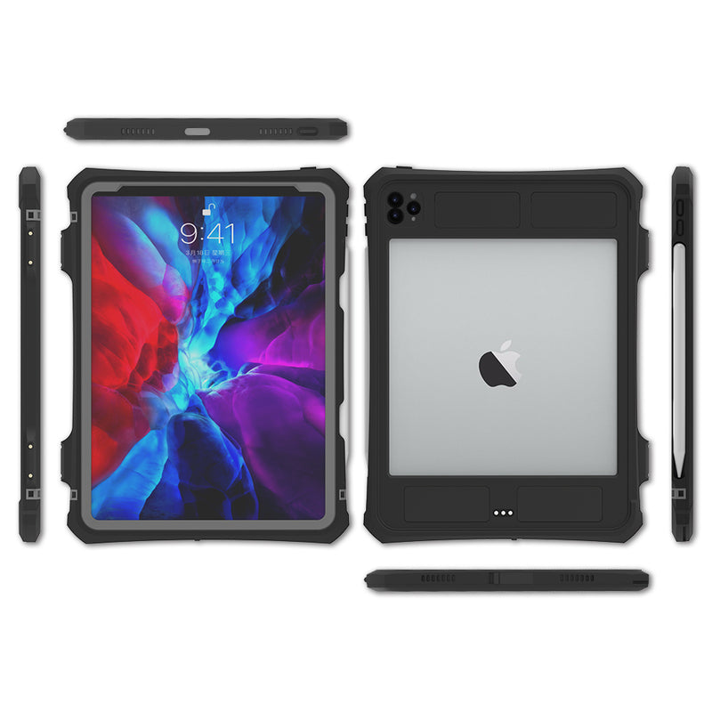 Chargez l&#39;image dans la visionneuse de la galerie, Apple iPad Pro 11&quot; 2020 &amp; 2021 &amp; 2022 Version Shellbox Waterproof Heavy Duty Lifeproof Style Case - Polar Tech Australia
