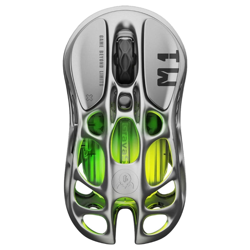 Cargue la imagen en el visor de la galería, GravaStar Wireless Gaming Mouse Mercury M1 Pro, Lightweight Magnesium Alloy Gaming Mouse, 26,000 DPI
