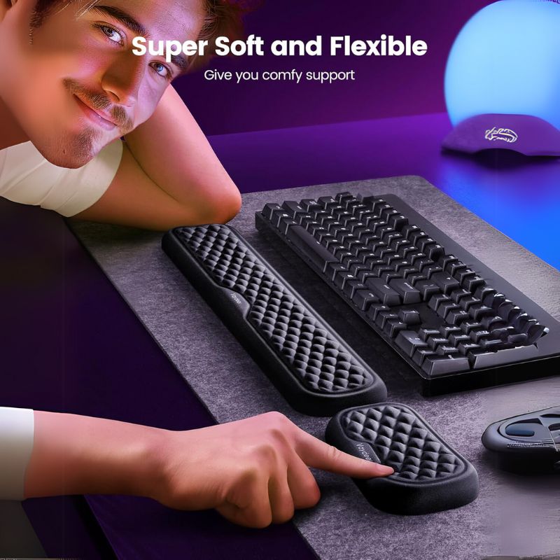 Cargue la imagen en el visor de la galería, VAYDEER Keyboard and Mouse Wrist Rest Pad Set
