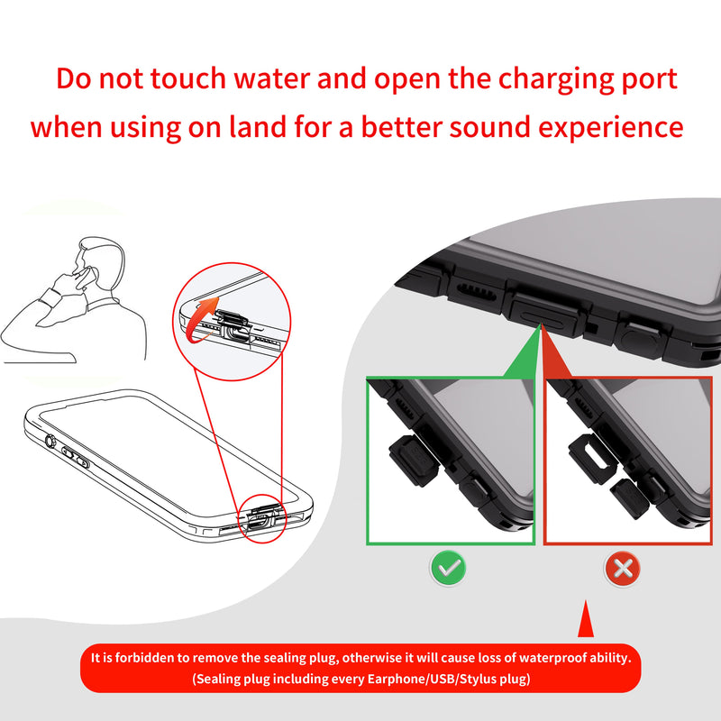 Load image into Gallery viewer, [A-Series] Motorola Moto G Stylus 5G (2025) - Redpepper Full Covered Waterproof Heavy Duty Tough Armor Case - Polar Tech Australia
