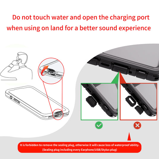 [A-Series] Motorola Moto G Stylus 5G (2025) - Redpepper Full Covered Waterproof Heavy Duty Tough Armor Case - Polar Tech Australia