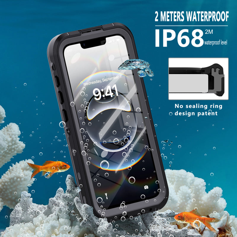 Load image into Gallery viewer, [MagSafe Compatible][Dot Series] Apple iPhone 16e Redpepper IP68 Waterproof Heavy Duty Tough Armor Case With Lanyard - Polar Tech Australia
