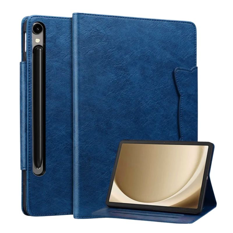 Chargez l&#39;image dans la visionneuse de la galerie, [With Card Slot] Samsung Galaxy Tab S10 FE Plus (2025) 13.1“ - Business Full Covered PU Leather Flip Case With Magnetic Clasp - Polar Tech Australia

