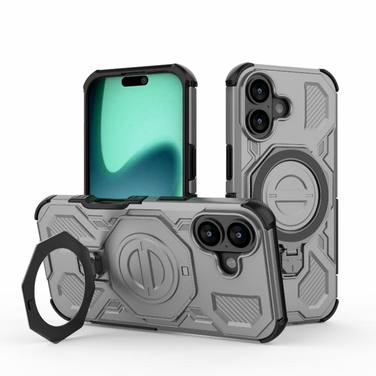 Chargez l&#39;image dans la visionneuse de la galerie, [Magsafe Compatible][Built-in Stand] Apple iPhone 17/Air/Pro/Max - Shield Shockproof Rugged Heavy Duty Case - i-Station Mobile Phone &amp; Electronic Device Repair and Accessories
