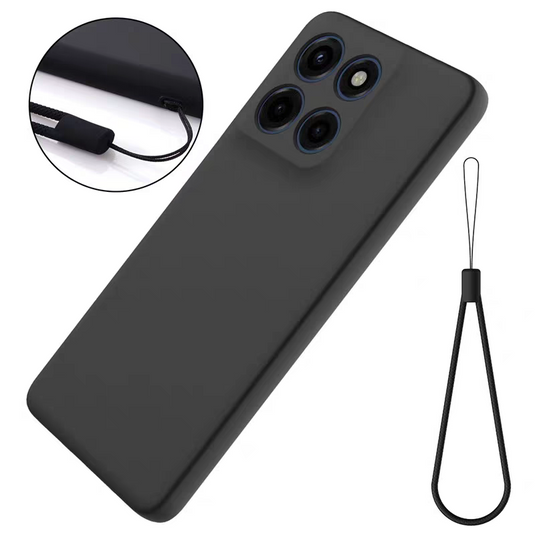 Motorola Moto Edge 60 / Edge 60 Fusion - Solid Color Liquid Silicone Dropproof Full Coverage Phone Case