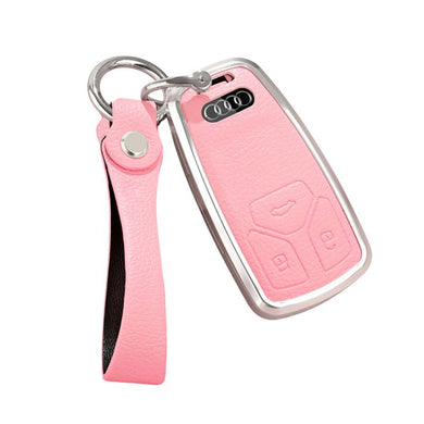 Audi 360° All Inclusive Car Key Fob Case Cover For A3, A4, A5, A6, A7, A8, Q2, Q5, Q7, Q8, e-tron